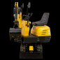Preview: Lumag Maschinen Benzin-Mini-Bagger MB 600 Bagger Ketten Bagger