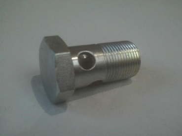 Lumag Maschinen Ersatzteil Hohlschraube (Steuerventil) f. HEZ20PRO, HEZ30, HEZ22