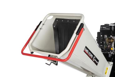 Lumag Maschinen RAMBO HC15PRO Benzin Häcksler mit Pendelachse