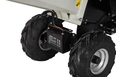 Lumag Maschinen RAMBO HC15PRO Benzin Häcksler mit Pendelachse