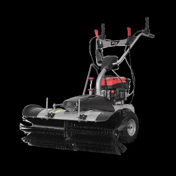 Lumag Maschinen Kehrmaschine KM1000E mit E-Start (3 in 1 Set)