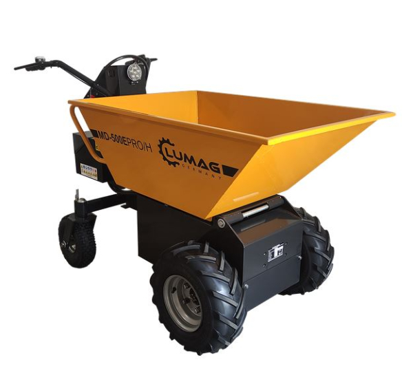 Lumag Maschinen Mini Dumper MD 500 EPRO H  Elektroantrieb für Pferdebesitzer
