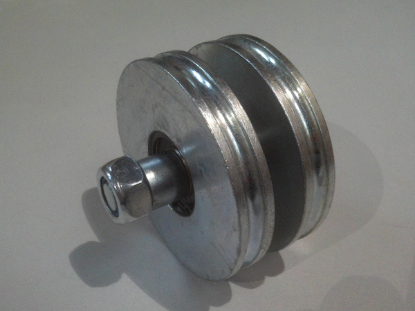Lumag Maschinen Ersatzteil Doppelrolle Höhenverstellung f. BSW66