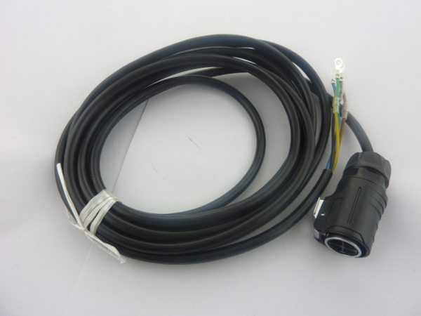 Lumag Maschinen Ersatzteil Stecker inkl. Kabel f. BSW66 (mit elektr. Höhenverstellung)