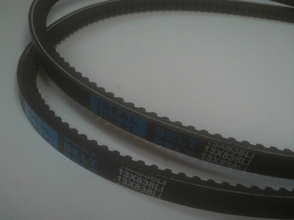 Lumag Maschinen Ersatzteil Keilriemen SET 13x838Li f. HC1000EWE, RAMBO HC10E
