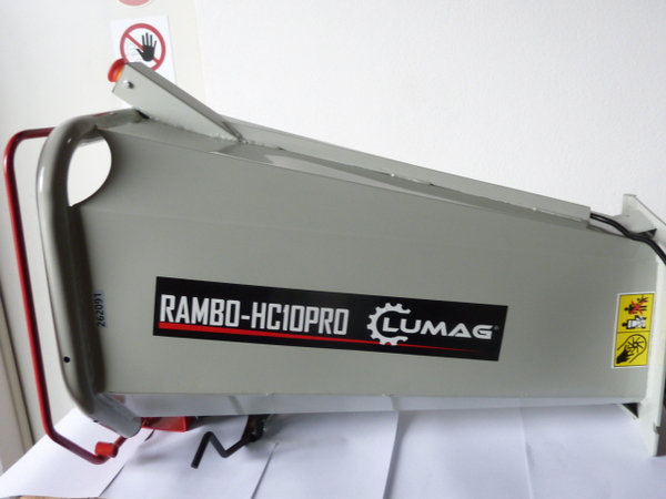 Lumag Maschinen Ersatzteil Einwurftrichter f. RAMBO HC10PRO