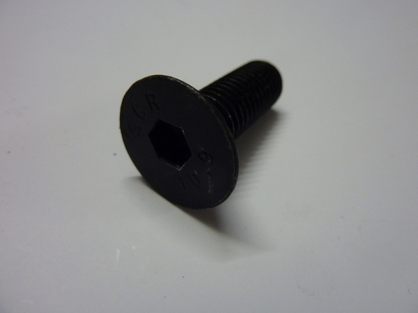 Lumag Maschinen Ersatzteil passend für Rambo HC15H Schraube 10x35 (abgeflachter Kopf)+Stopmutter