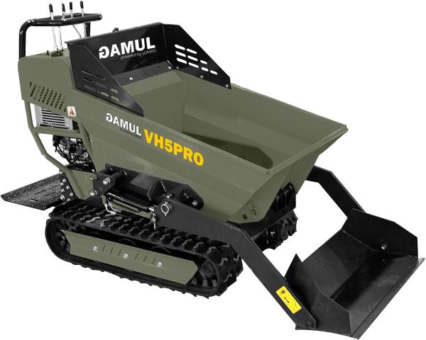 Lumag Maschinen VH5PRO Vollhydraulischer Mini-Raupendumper