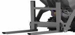 Lumag Maschinen Palettengabel für VH 500 PROA (max. Zuladung 150 kg)